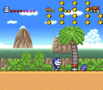 Doraemon 4 - Nobita to Tsuki no Oukoku (Japan) screen shot game playing